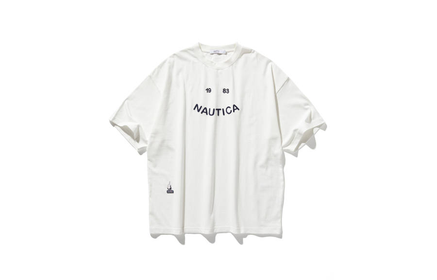 Nautica White Sail T Shirt Unisex