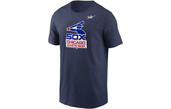 Nike Nike T Shirts Men's Marine Blue Crew Neck Moderate Straight Fit