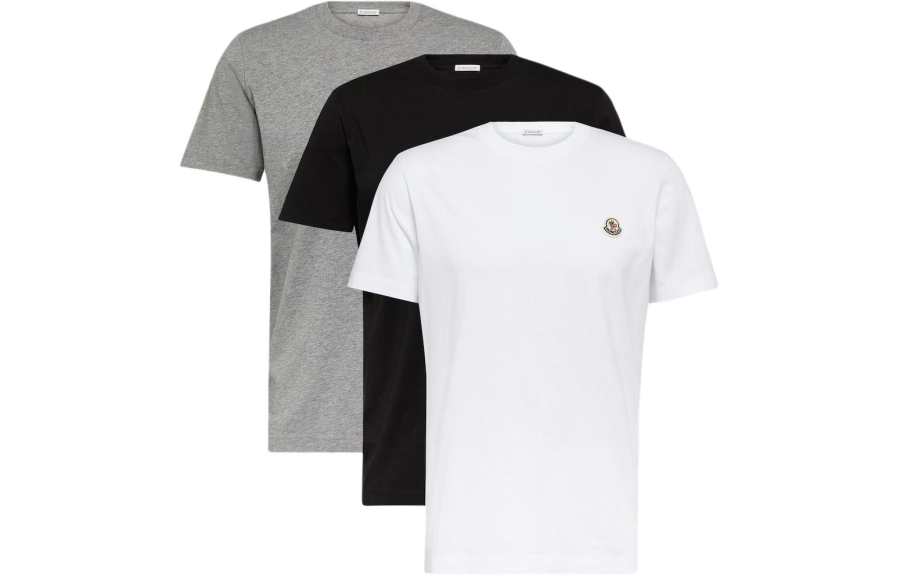 Moncler Moncler Logo patch T shirt