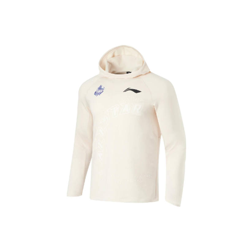 Li-Ning Li Ning CBA Collection T Shirt Men's Rock White Gray