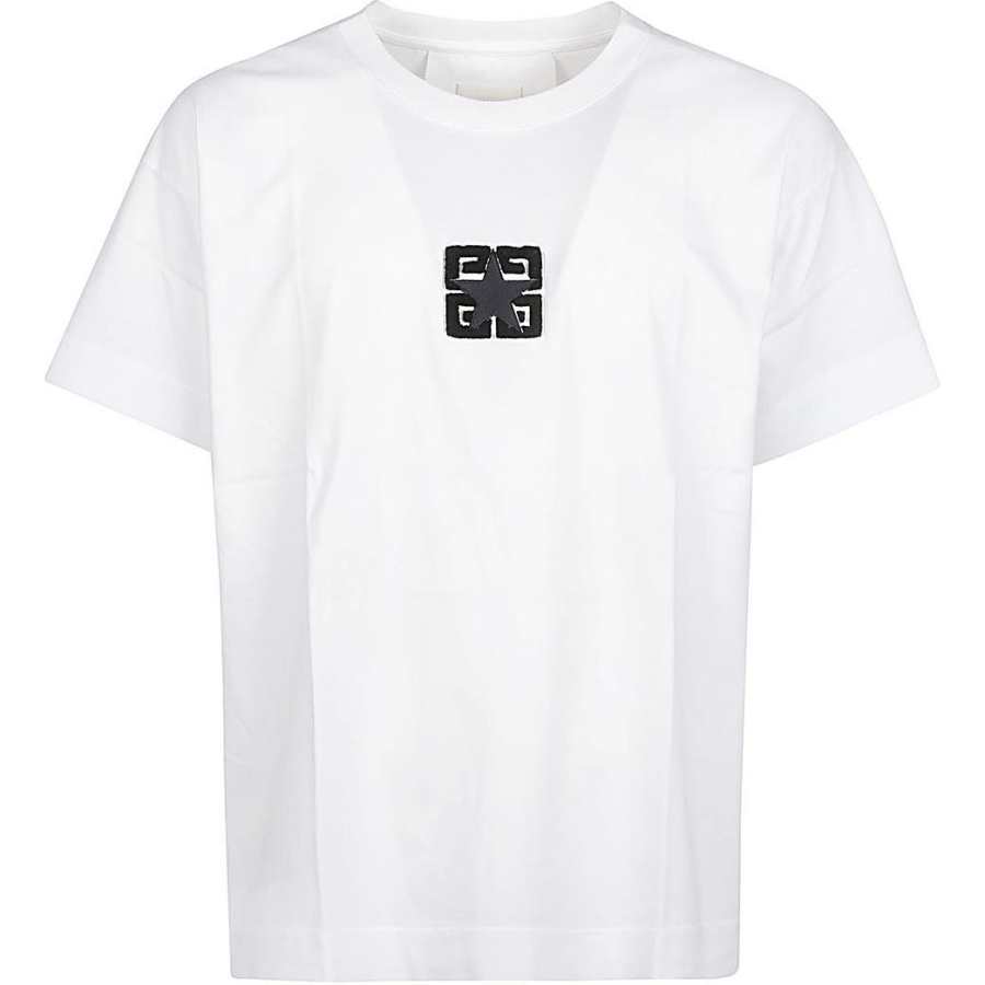 Givenchy Givenchy 4G Stars Boxy Crewneck T Shirt