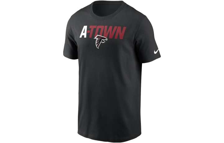 Nike Nike T Shirts Men's Black Crew Neck Moderate Straight Fit