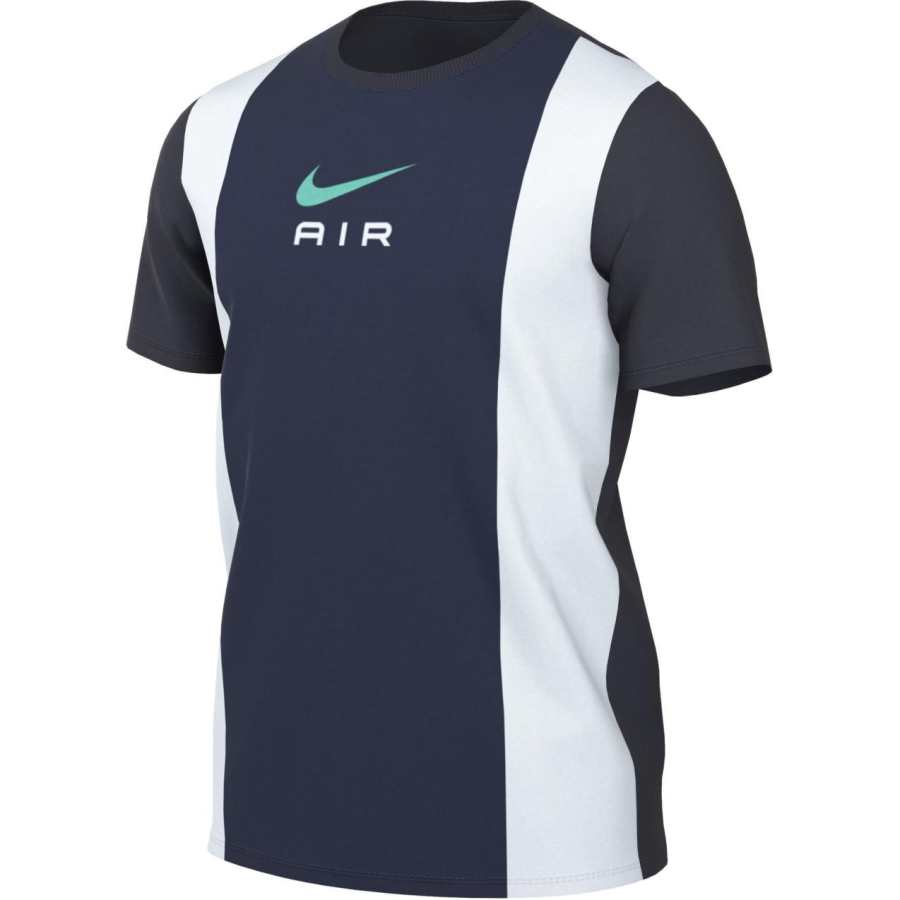 Nike Nike T Shirts Men's Marine Blue Crew Neck Moderate Straight Fit