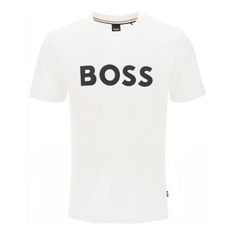 HUGO BOSS Boss HUGO BOSS Logo Printed Crewneck T Shirt