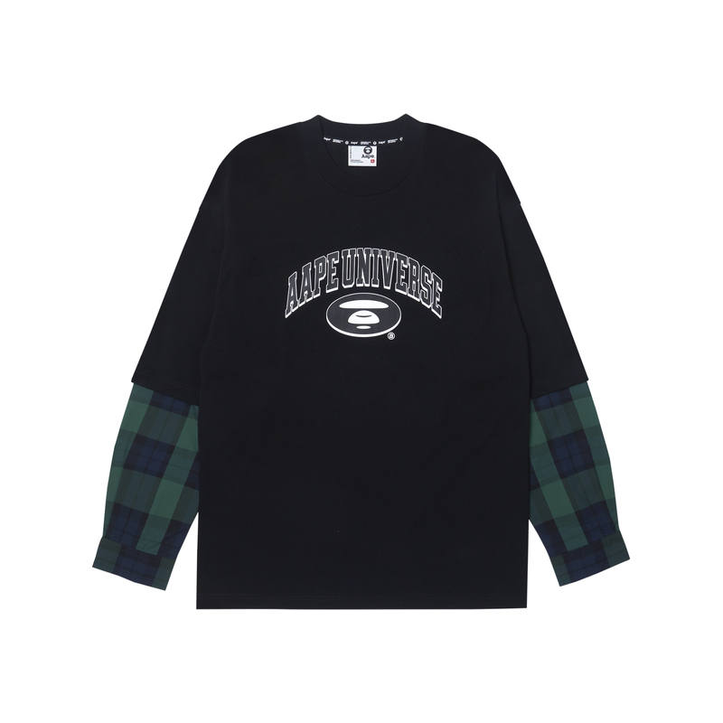 Aape T Shirts Men's Crew Neck Moderate Straight Fit