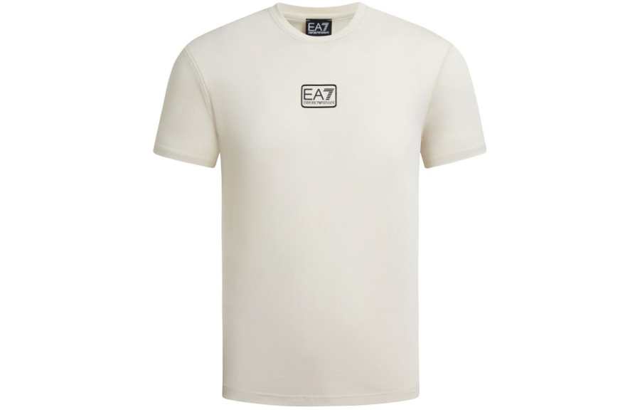 EMPORIO ARMANI EA7 SS24 T Shirt Men's Apricot