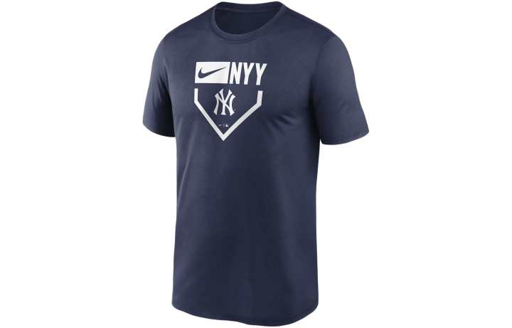 Nike Nike New York Yankees Home Plate Icon Legend T Shirt Men's Marine Blue