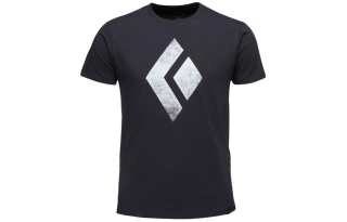 BLACK DIAMOND CHALKED UP TEE T Shirt Men's Black