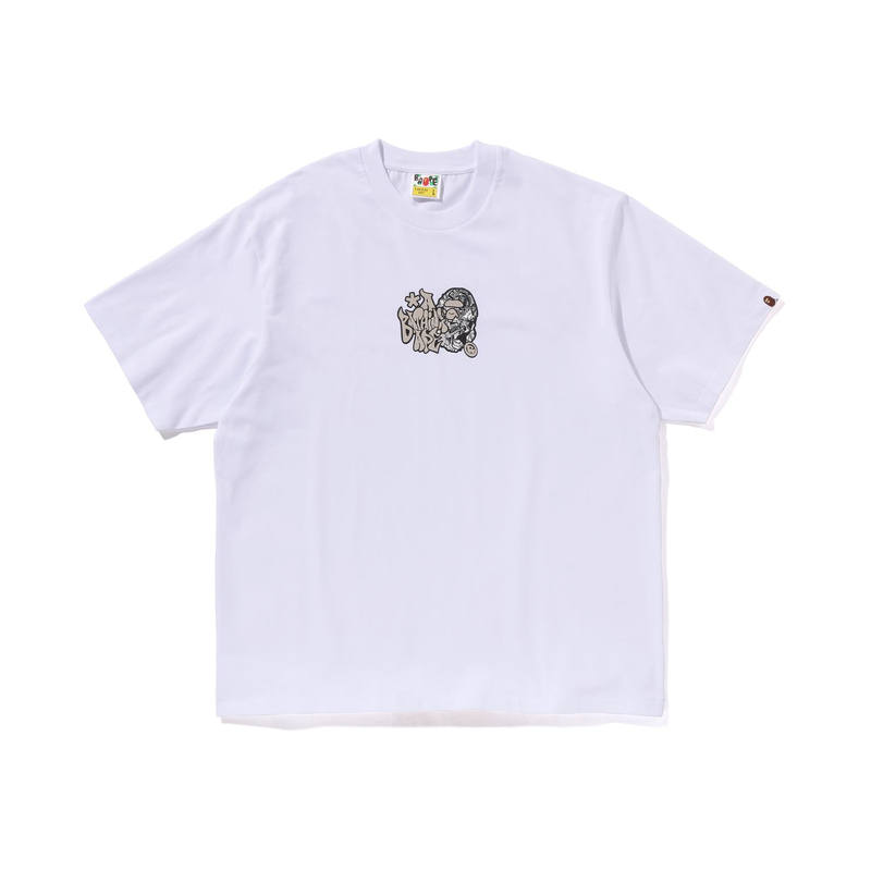 A BATHING APE A BATHING APE ® Logo print Cotton T shirt