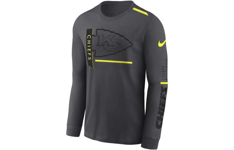 Nike Nike T Shirts Men's Gray Crew Neck Moderate Straight Fit