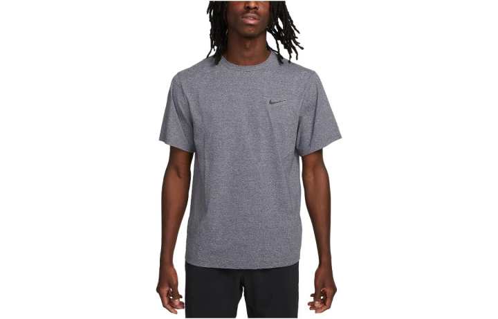 Nike Nike T Shirts Men's Slate Gray Crew Neck Moderate Straight Fit