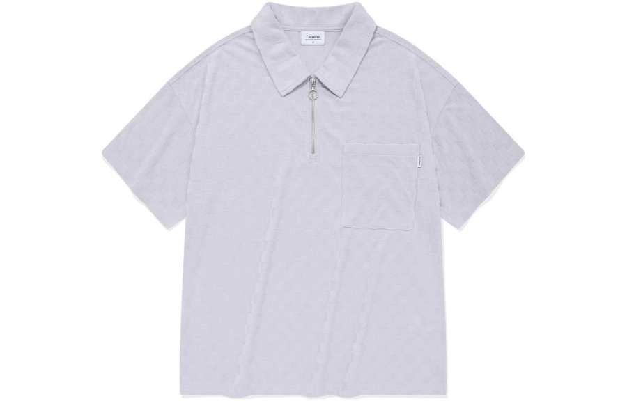 COVERNAT T Shirts Unisex Purple Moderate Straight Fit