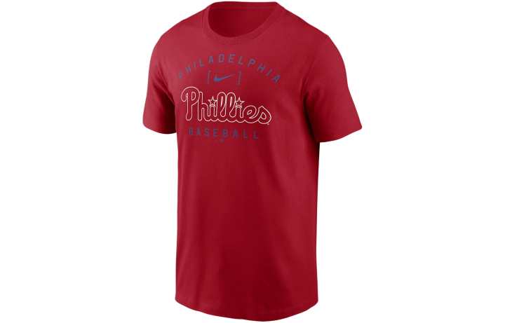Nike Nike T Shirts Men's Red Crew Neck Moderate Straight Fit