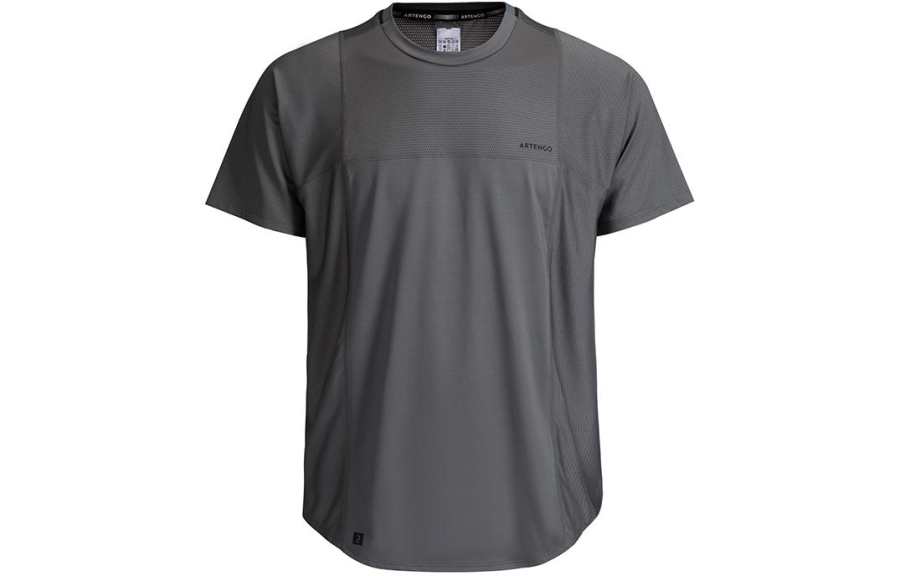 DECATHLON T Shirts Unisex Crew Neck Moderate Straight Fit