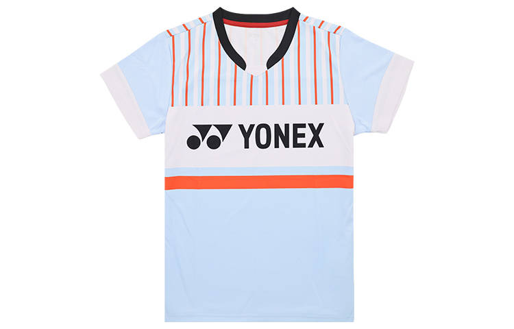 YONEX T Shirts Men's V Neck Moderate