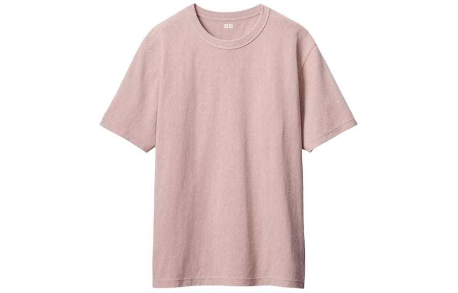 UNIQLO SS24 T Shirt Unisex Pink