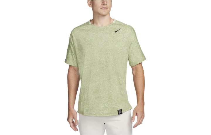 Nike Nike T Shirts Men's Honey Dew Crew Neck Moderate Straight Fit