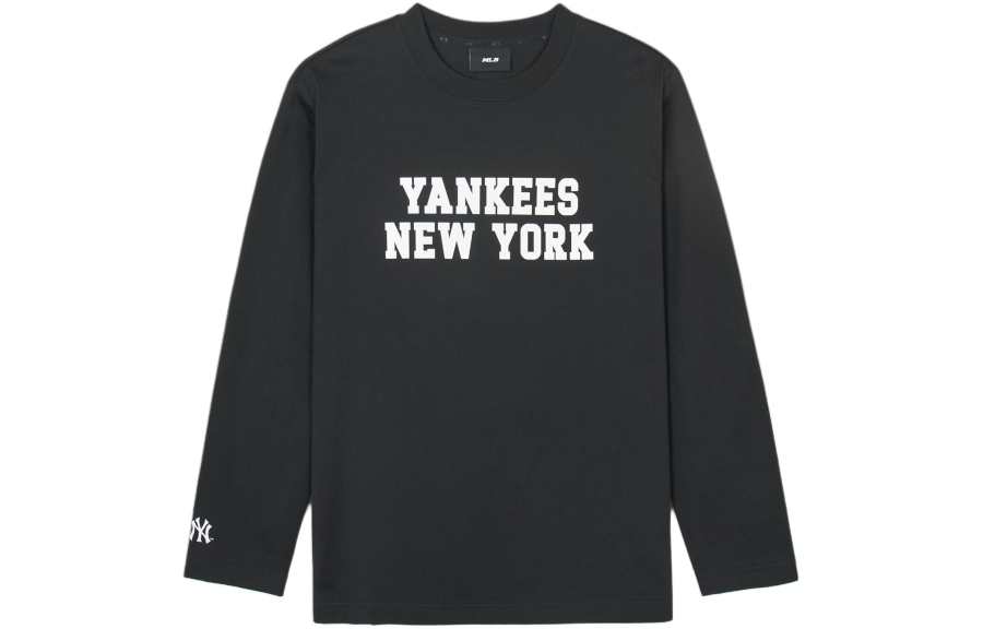 MLB MLB T Shirts Unisex Black Crew Neck Moderate