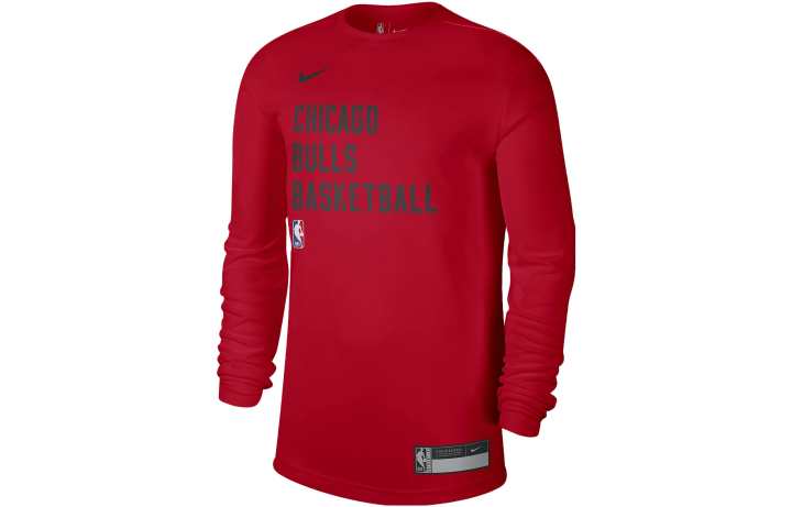 Nike Nike Dri Fit T Shirts Men's Red Crew Neck Moderate Straight Fit