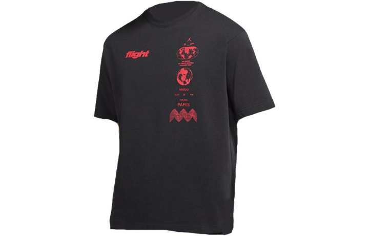 Jordan Jordan X Eastside Golf Co Branded T Shirts Men's Black Crew Neck Moderate Straight Fit