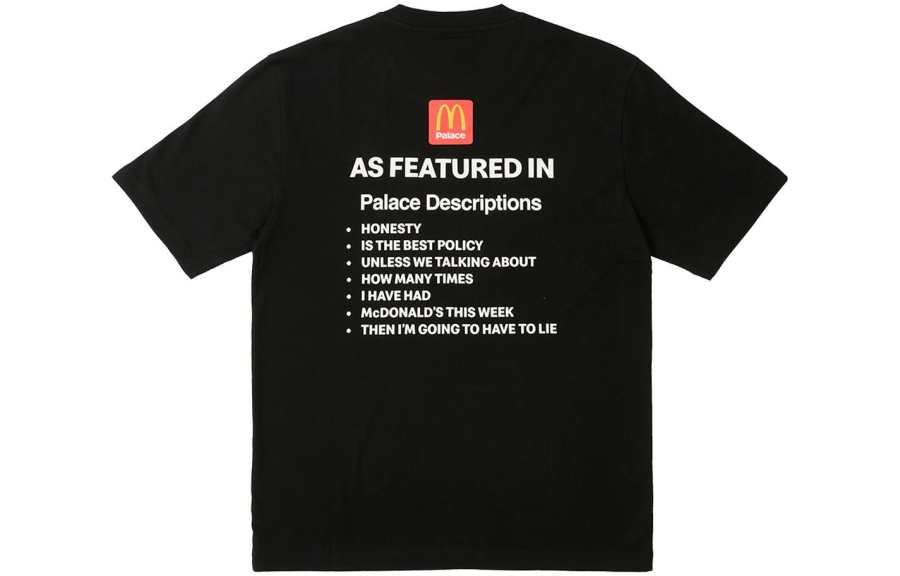 PALACE X McDonald's Description Ii T shirt
