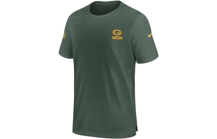 Nike Nike Bay Packers Sideline Coach Men's Nike Dri FIT Nfl Top