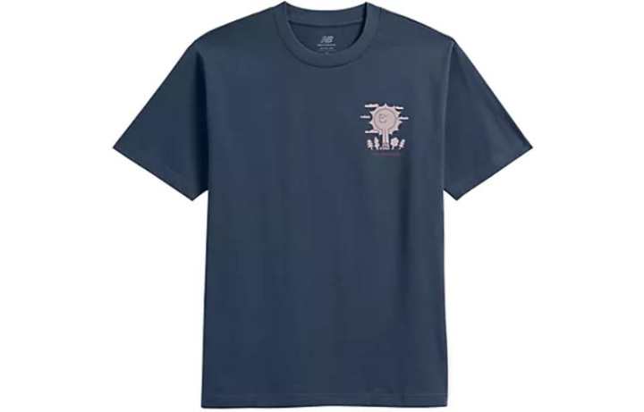 New Balance New Balance T Shirt Men's Marine Blue