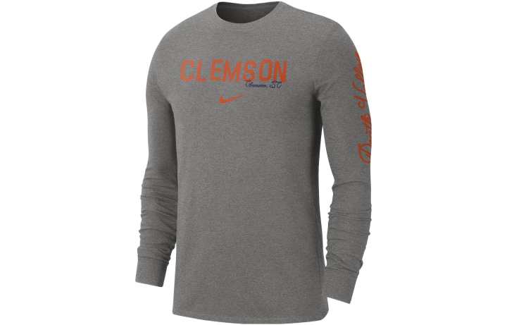 Nike Nike Clemson Men's Nike College Long Sleeve T Shirt