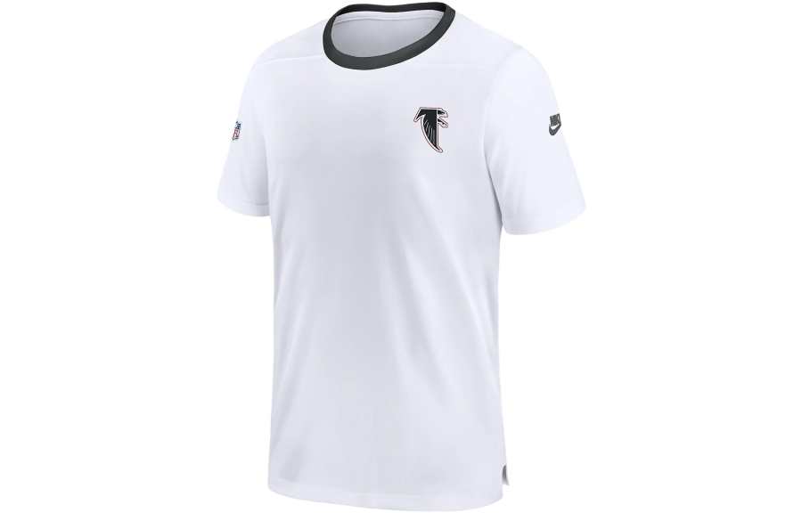 Nike Nike T Shirts Men's White Crew Neck Moderate Straight Fit