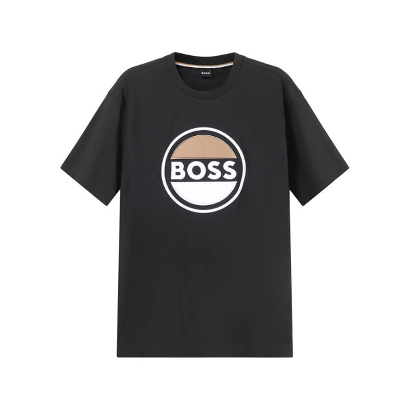 HUGO BOSS Short Sleeved T Shirts Men's Black