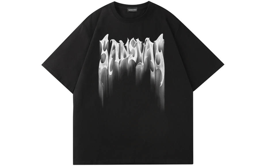 SANSYAS T Shirts Unisex Crew Neck Moderate