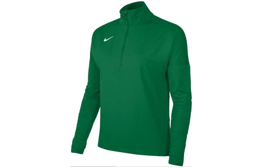 Nike Nike T Shirts Men's Green Stand Collar Moderate Straight Fit