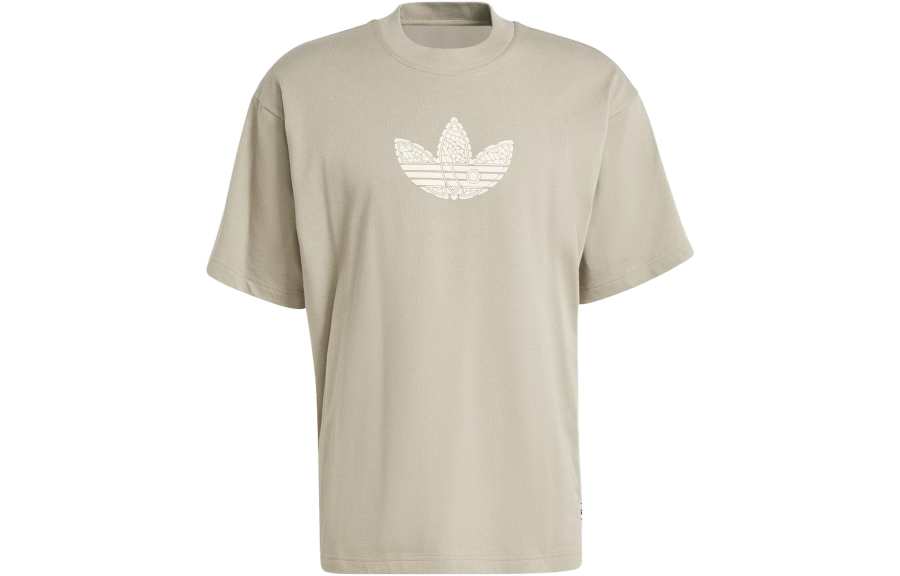 Adidas Originals T Shirt Men's Silver Gray