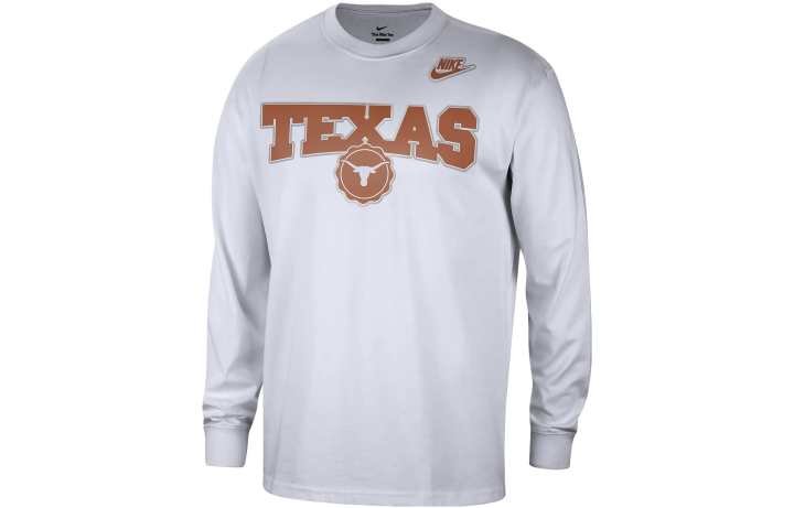 Nike Nike T Shirts Men's White Crew Neck Moderate Straight Fit