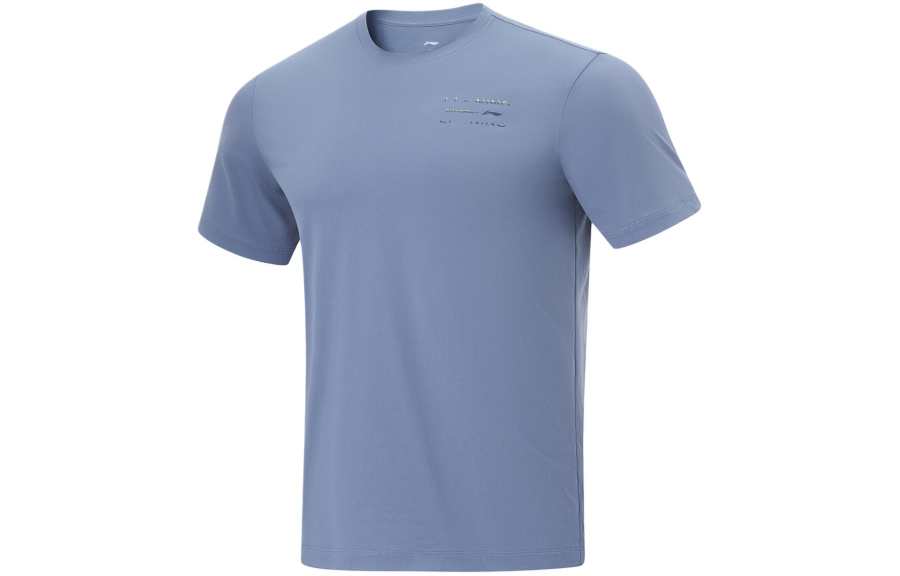 Li-Ning Li Ning Fitness Series T Shirt Men's Dusty Blue
