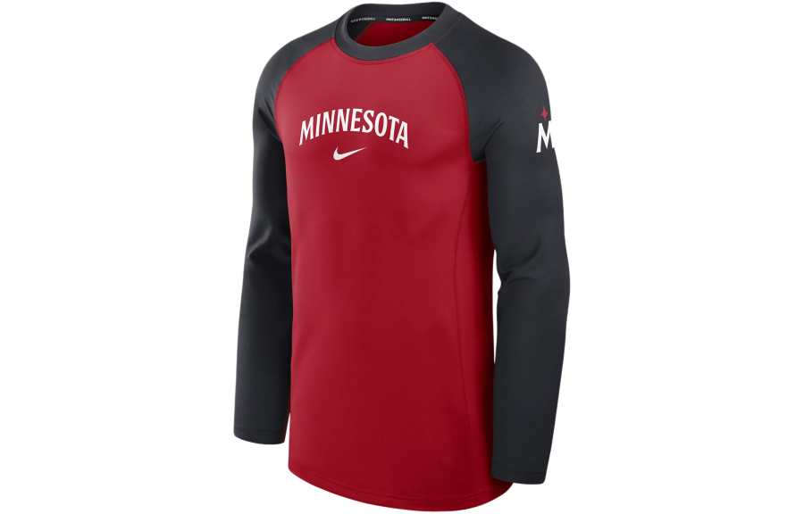 Nike Nike Minnesota Twins Authentic Collection Game Time Men's Nike Dri FIT Mlb Long Sleeve T Shirt