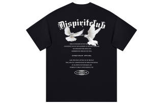 DJ.SPIRIT T Shirts Unisex Crew Neck Moderate