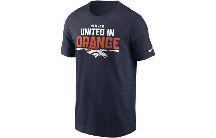 Nike Nike Denver Broncos 2025 Afc West Champions Trophy Women's Nike Nfl T-Shirt