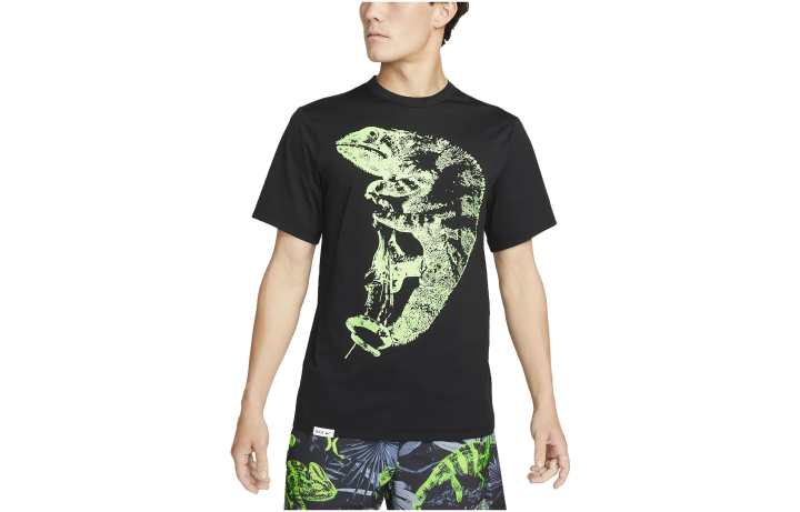 Nike Nike T Shirts Men's Black Crew Neck Moderate