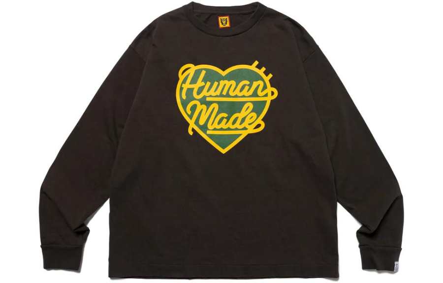 HUMAN MADE FW23 T Shirts Unisex Crew Neck Moderate Straight Fit