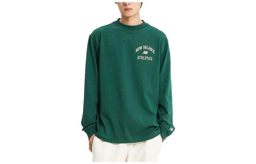 New Balance New Balance T Shirts Men's Green Crew Neck Moderate Other
