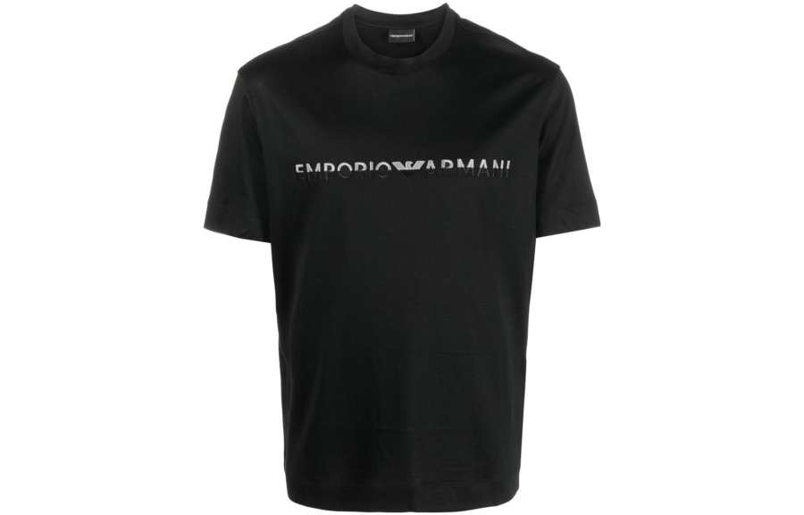 Emporio Armani logo-embroidered short-sleeve T-shirt