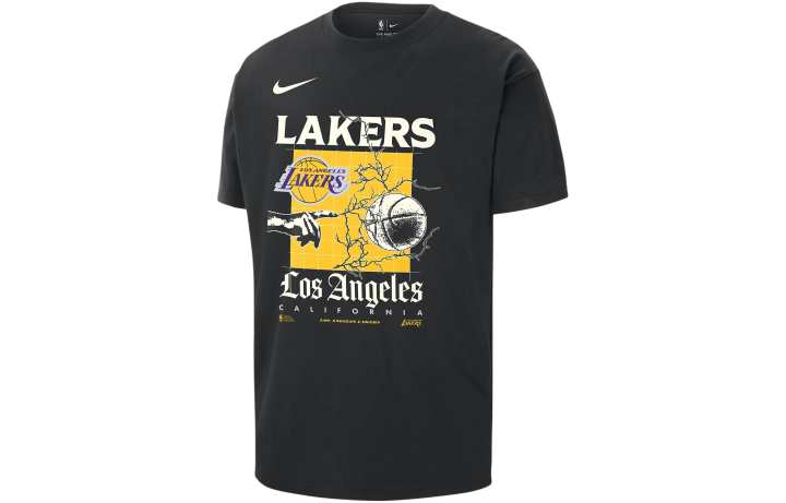 Nike Nike Los Angeles Lakers Courtside Men's Nike Nba Max90 T-Shirt