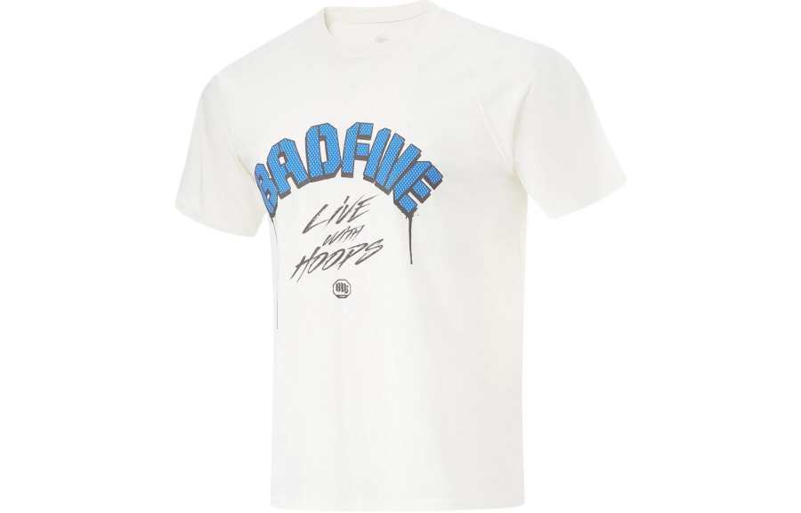 Li-Ning Li Ning BADFIVE T Shirt Men's Ivory
