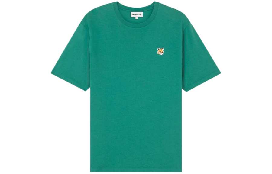 Maison Kitsune Maison Kitsuné Fox Head Patch Crewneck T Shirt