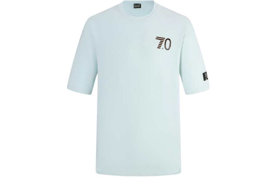 EMPORIO ARMANI EA7 SS24 T Shirt Men's Mint Green