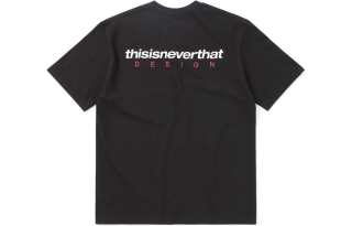 Thisisneverthat SS24 DSN Logo Tee T Shirt Unisex Black