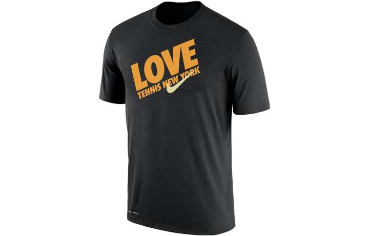 Nike Nike T Shirts Men's Black Crew Neck Moderate Straight Fit