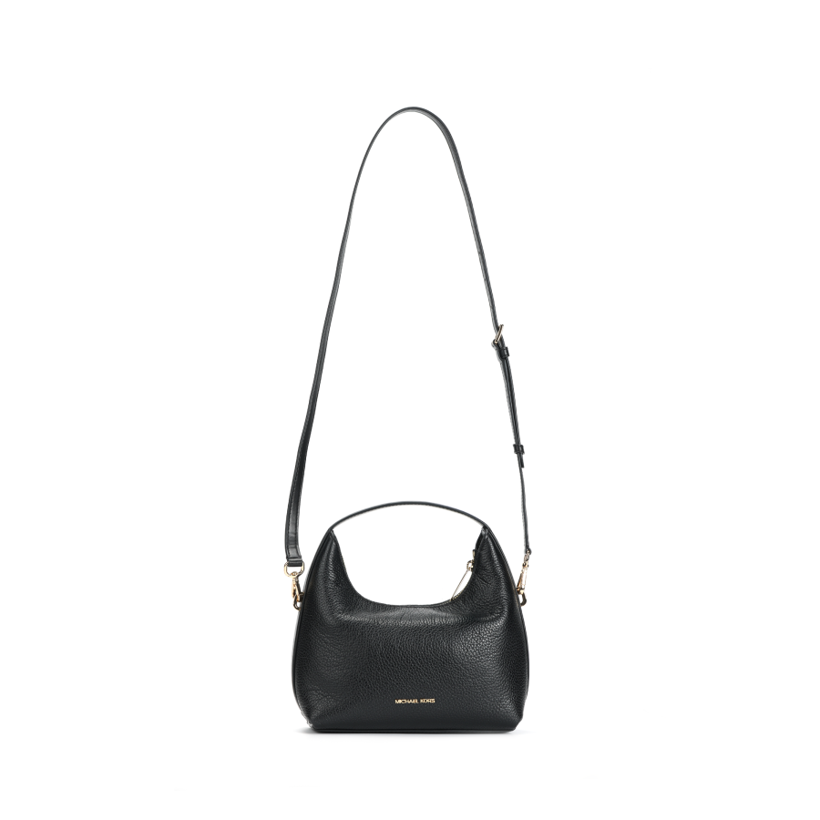 MICHAEL KORS Leather Crossbody One Shoulder Handbag Small Women's Black
