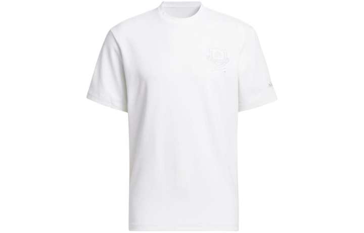 Adidas Adidas T Shirts Men's White Crew Neck Moderate Other